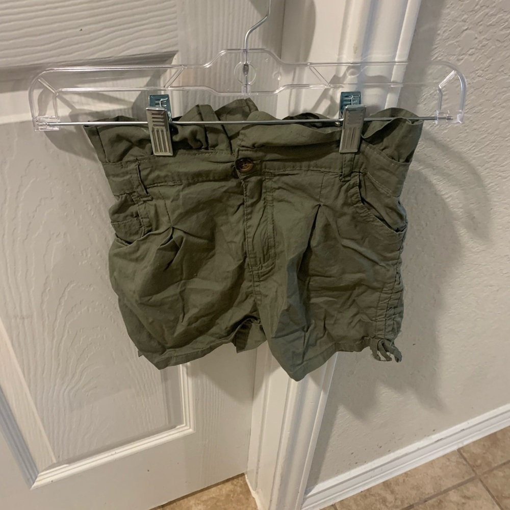 Green shorts